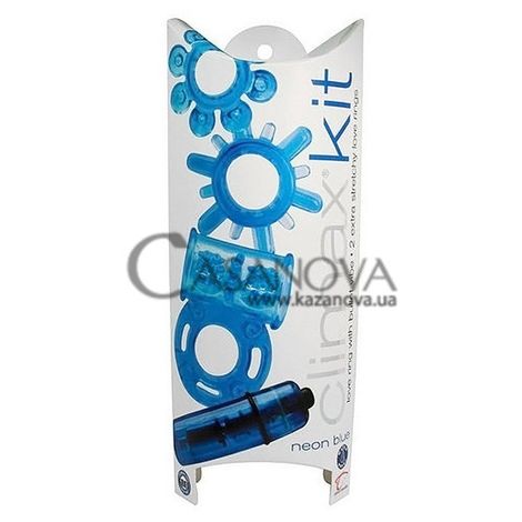 Основне фото Набір секс-іграшок Climax Kit Neon Blue синій