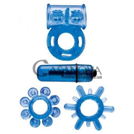 Основное фото Набор секс-игрушек Climax Kit Neon Blue голубой