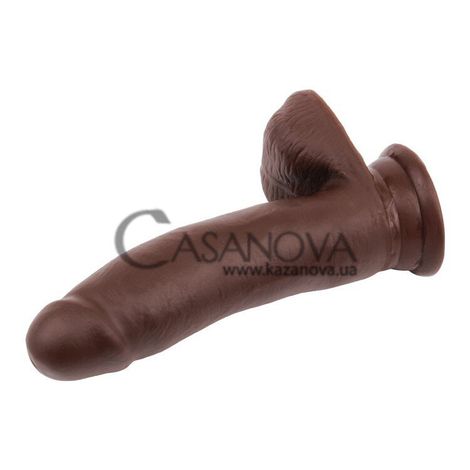 Основне фото Фалоімітатор Sex Lure коричневий 17,5 см