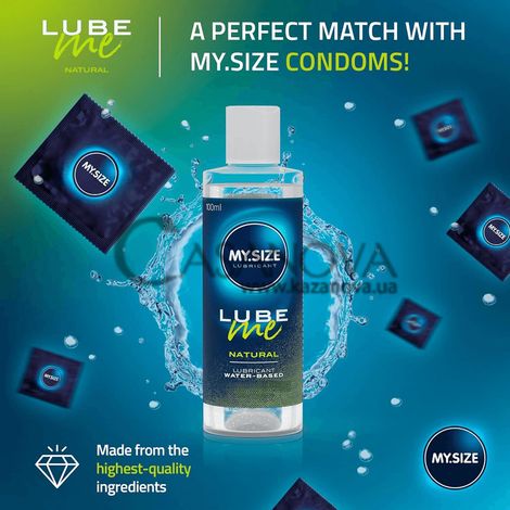 Основное фото Лубрикант на водной основе My.Size Lube Me Natural 100 мл