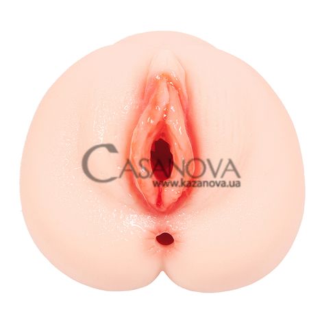 Основное фото Мастурбатор вагина с вибрацией Kokos Bellana телесный 17 см