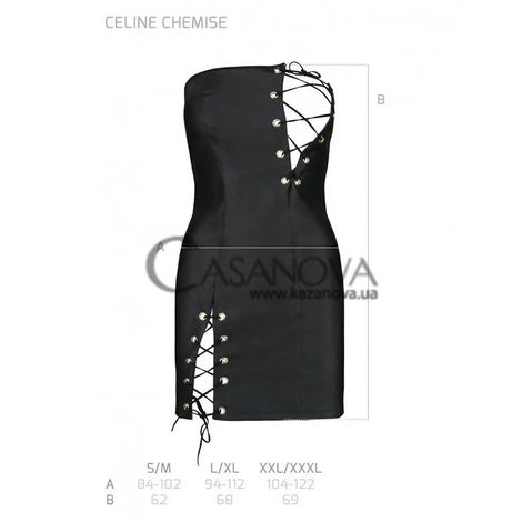 Основное фото Платье Passion Celine Chemise чёрное