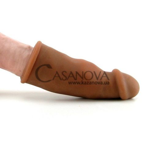 Основне фото Подовжувальна насадка Futurotic Penis Extender коричнева