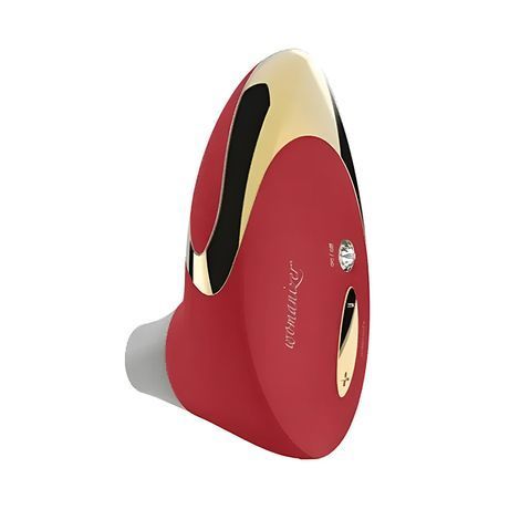 Основное фото Вакуумный стимулятор для клитора Womanizer W-500 красный с золотым 12 см