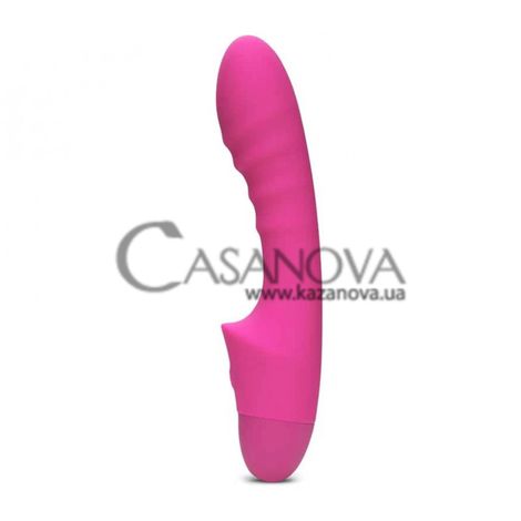 Основное фото Вибратор для точки G So Divine Pash Ribbed G-spot Vibrator розовый 18,5 см