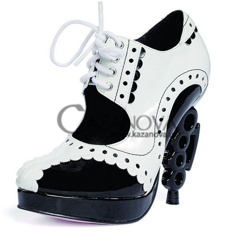 Основное фото Женские туфли Leg Avenue Shoes Mafia бело-чёрные