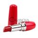 Додаткове фото Міні-вібромасажер Vagina Lipstick Massage червоний 9,5 см