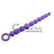 Дополнительное фото Анальная цепочка Fun Creation Bendy Beads фиолетовая 24,6 см