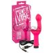 Дополнительное фото Вибратор для точки G Power Vibe Collection Nubby розовый 18 см