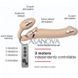 Дополнительное фото Безремневой страпон с вибрацией Strap-On-Me Vibrating Bendable Strap-On L телесный 21,3 см