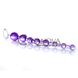 Дополнительное фото Анальная цепочка Jelly Anal Beads фиолетовая 29 см