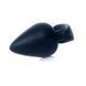 Дополнительное фото Анальная пробка для фистинга Boss Of Toys Bubble Plug Large чёрная 9,5 см
