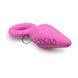 Дополнительное фото Анальная пробка EasyToys Pink Buttplugs With Pull Ring Medium розовая 12 см
