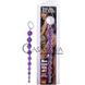 Дополнительное фото Анальная цепочка Oriental Jelly Butt Beads фиолетовая 27 см