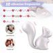 Додаткове фото Міні-вібратор у вигляді білочки Every Night Toys Debbie білий 7,2 см