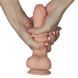Дополнительное фото Реалистичный вибратор на присоске Lovetoy 7.5" The Ultra Soft Dude телесный 18 см