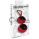 Додаткове фото Вагінальні кульки Feminine Jewels червоно-чорні