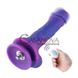 Дополнительное фото Вибратор для секс-машин Hismith Purple Silicone Dildo With Vibe 8.2" фиолетовый 21 см