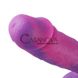 Додаткове фото Вібратор для секс-машин Hismith Purple Silicone Dildo With Vibe 8.2" фіолетовий 21 см