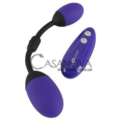 Основное фото Анально-вагинальные виброшарики Go-Gasm Vibrating Pussy & Ass Balls фиолетовые