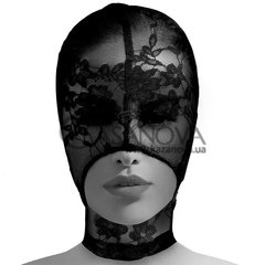 Основное фото Маска на голову Master Series Lace Bongage Hood чёрный
