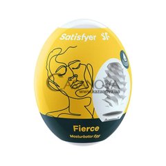 Основное фото Самосмазывающийся мастурбатор-яйцо Satisfyer Egg Fierce белый