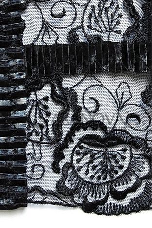 Основное фото Комплект с поясом для чулок Anais Donna чёрный