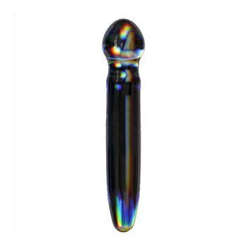 Основне фото Двосторонній скляний фалоімітатор Lovetoy Twilight Gleam Glass Dildo Prism Glass прозорий 18,4 см