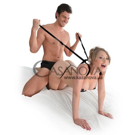 Основне фото Віжки для занять сексом Giddy-Up Harness чорні