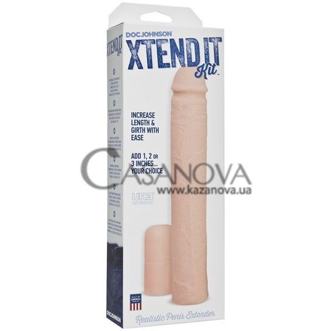 Основное фото Насадка удлиняющая Xtend It Kit телесная 22 см
