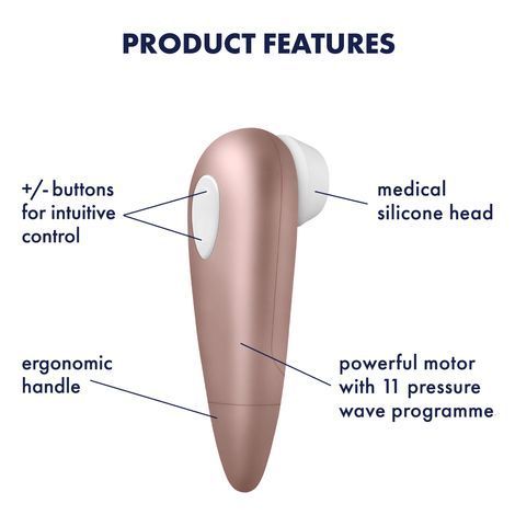 Основное фото Вакуумный стимулятор для клитора Satisfyer Number One Next Generation