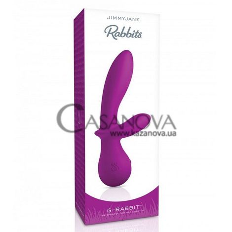 Основное фото Rabbit-вибратор G-Rabbit фиолетовый 18 см