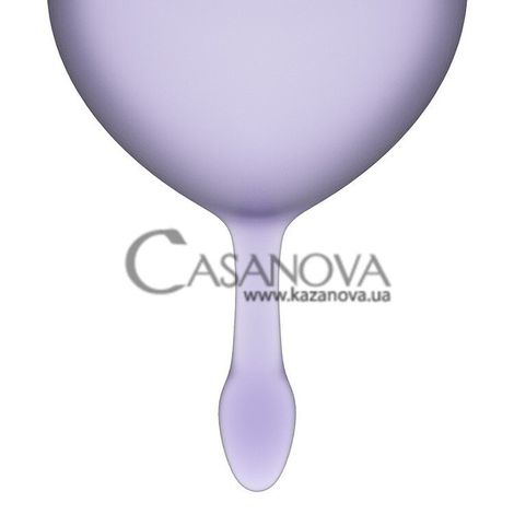 Основне фото Набір із 2 менструальних чаш Satisfyer Feel Good фіолетовий
