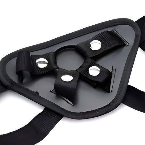 Основное фото Набор страпонов EasyToys Strap U Double-G Deluxe Vibrating Strap-On Set розовый