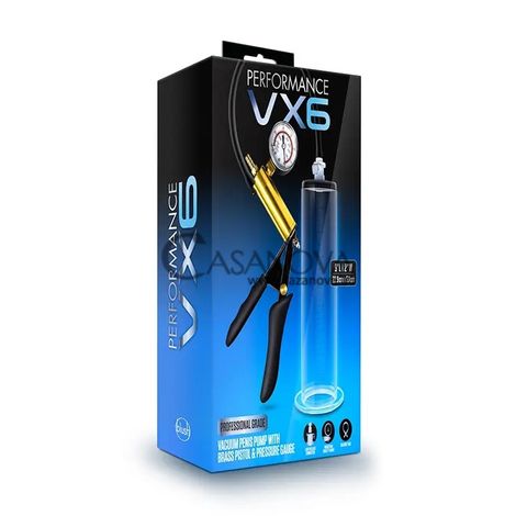 Основное фото Вакуумная помпа для члена Performance VX6 прозрачная с чёрным 24,1 см