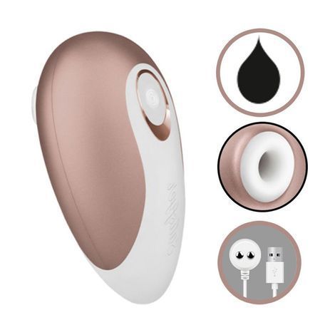 Основне фото Вакуумний стимулятор для клітора Satisfyer Pro Deluxe