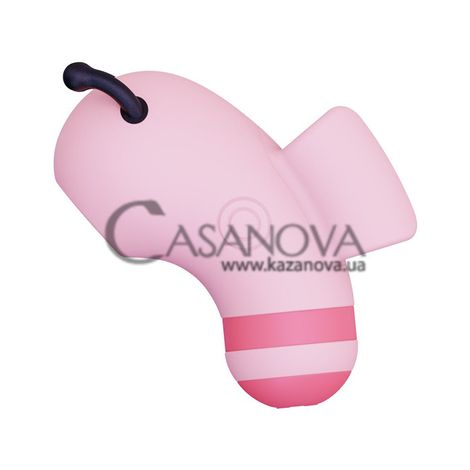 Основное фото Вакуумный стимулятор с микротоками CuteVibe Beebe розовый 6,5 см
