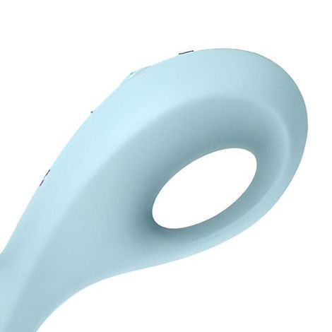 Основное фото Вибратор Satisfyer Tri Ball 2 голубой 20,5 см