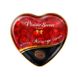 Додаткове фото Масажна свічка серце Plaisirs Secrets Bougie Massage Candle шоколад 35 мл