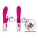 Дополнительное фото Rabbit-вибратор с подогревом Leten Female Vibrator SO2125 розовый 20 см