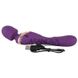 Додаткове фото Вібромасажер Javida Double Vibro Massager USB Rechargeable фіолетовий 21,8 см