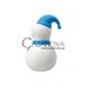 Додаткове фото Вакуумний кліторальний стимулятор сніговик Basic Luv Theory біло-блакитний 9 см