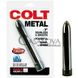 Додаткове фото Вібратор Colt Metal сріблястий 17,8 см
