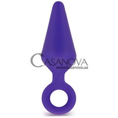 Основное фото Анальная пробка Luxe Candy Rimmer Large фиолетовая 13,2 см