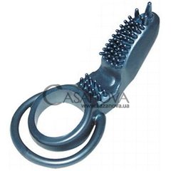 Основное фото Кольцо на член Sensation Penis Ring синее