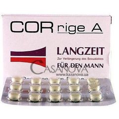 Основное фото Пролонгирующие таблетки Corrige A для мужчин 45 шт