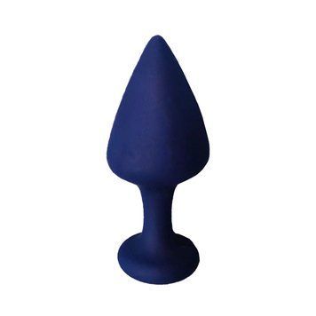 Основное фото Анальная пробка Loveshop L LH49085 синяя 8,5 см