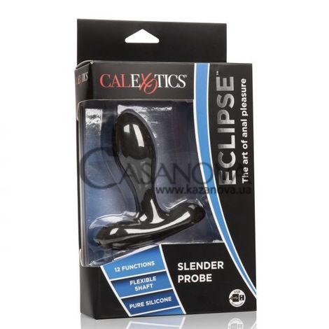 Основное фото Анальная пробка CalExotics Eclipse Slender Probe чёрная 9,5 см.