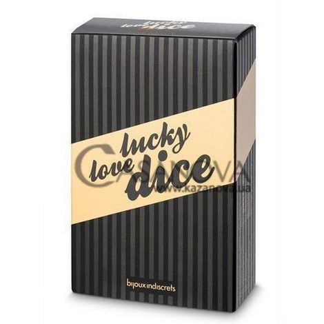 Основное фото Эротическая игра Bijoux Indiscrets Lucky Love Dice чёрные