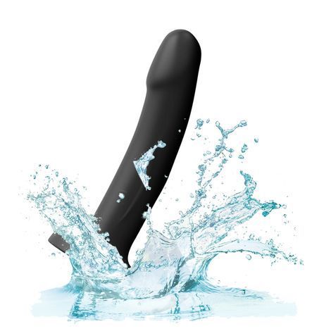 Основне фото Фалоімітатор із термореактивного силікону Dorcel Real Pleasure S чорний 16 см